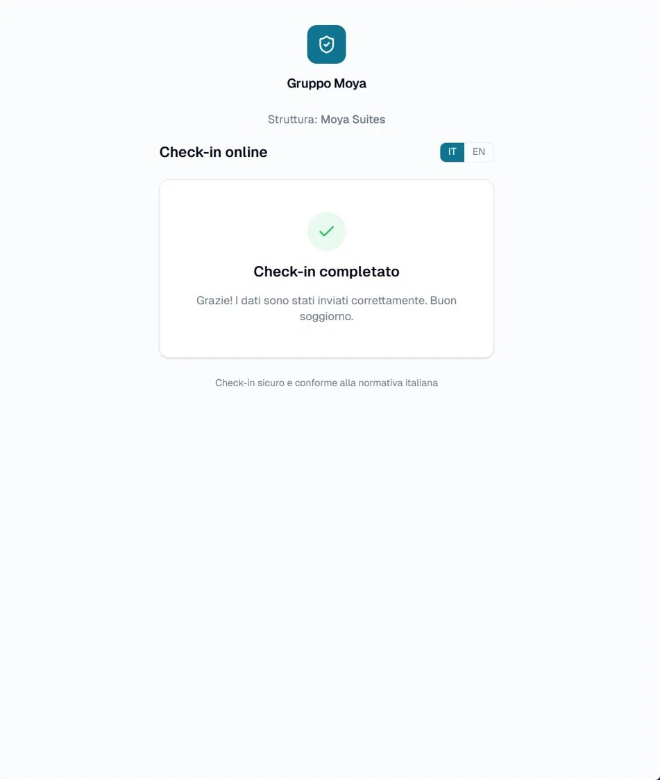 Invio automatico alla Questura